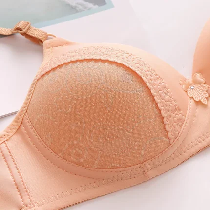 Foreign Trade thin without steel ring Underwear women's small Chest A-Cup Comfortable Bra
