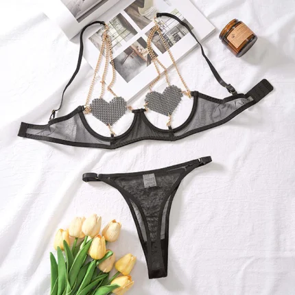 Sexy Lingerie for Women, Love Chain, Abstinence and Soul-Stirring Suit